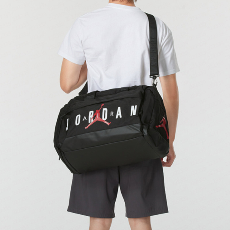 Women Bags Jordan - กระเป๋าเดินทางทรงดัฟเฟิล Nike Jordan ของแท้ กระเป๋ายิมสำหรับผู้หญิงและผู้ชาย ทนทาน