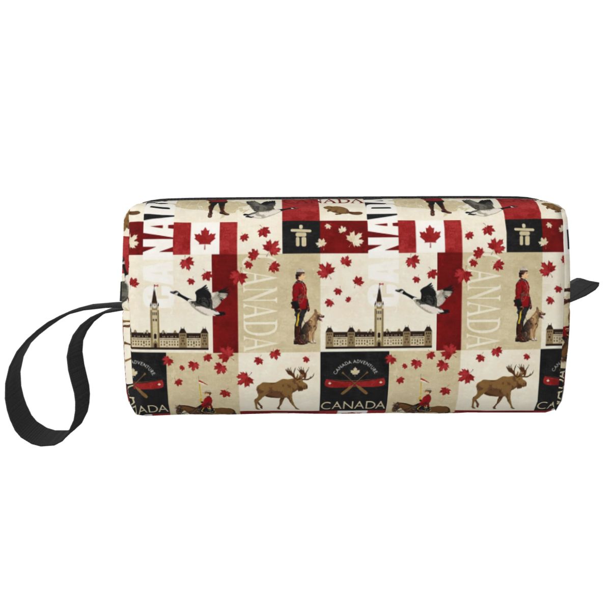 Women Bags Canada - กล่องใส่ดินสอธงชาติแคนาดา สำหรับนักเรียน กล่องใส่ปากกา กระเป๋าใส่ดินสอ อุปกรณ์เครื่องเขียน กระเป๋าเครื่องสำอางสำหรับผู้หญิง