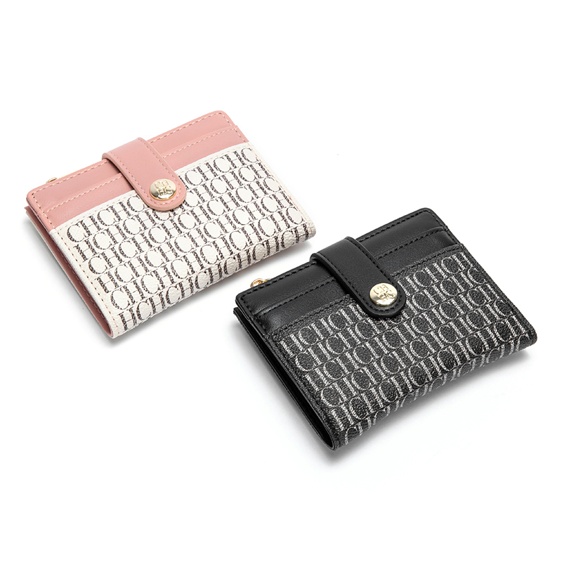 Women Bags Coach - CHCH แฟชั่นคลาสสิคเรโทร กระเป๋าสตางค์อเนกประสงค์สำหรับผู้ชายและผู้หญิง ลายพิมพ์ตัวอักษร กระเป๋าใส่บัตรพกพา กระเป๋าใส่เหรียญ