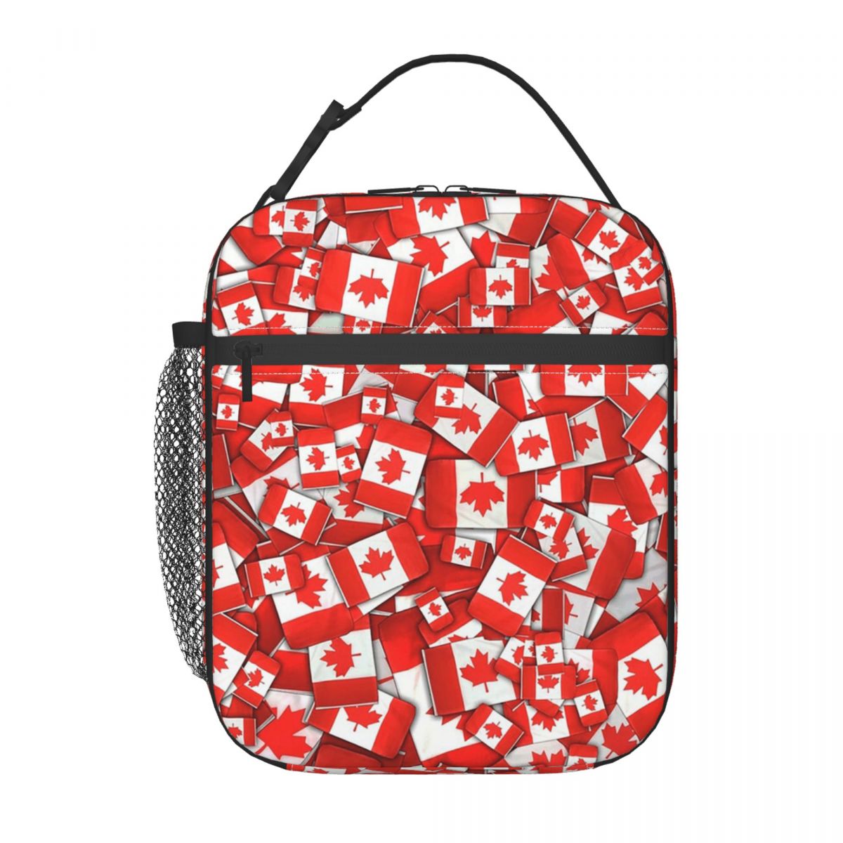 Women Bags Canada - กระเป๋าใส่อาหารกลางวันลายธงชาติแคนาดาสำหรับผู้หญิงเด็กกล่องอาหารแบบพกพากระเป๋าใส่อาหารกลางวันแบบเก็บความร้อน