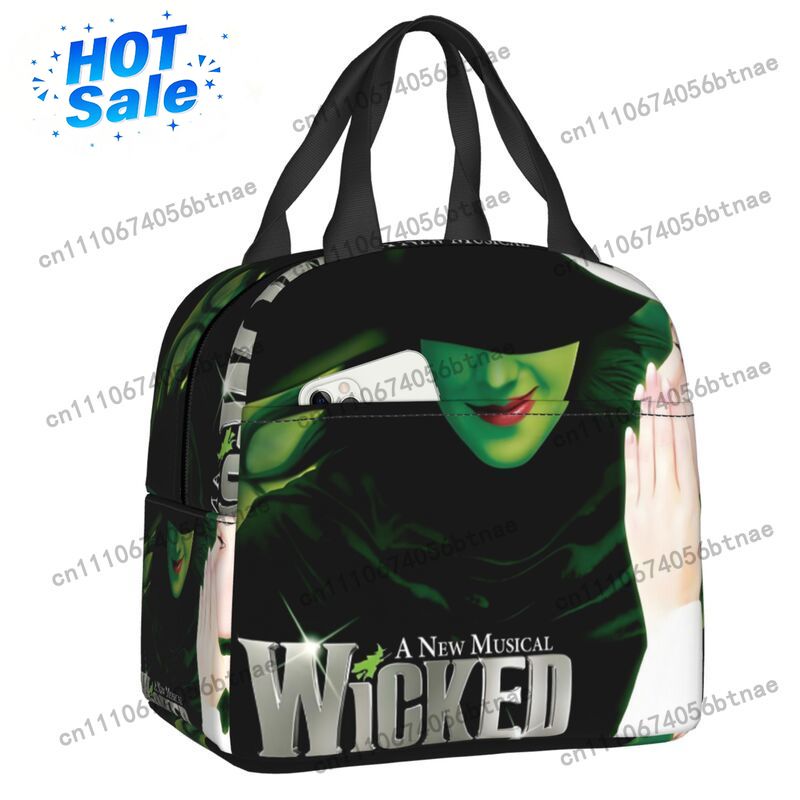 Women'S Tote Bags For Work - กระเป๋าใส่อาหารกลางวันแบบมีฉนวนกันความร้อน W-Wickeds รุ่นสั่งทำพิเศษสำหรับผู้หญิง กระเป๋าใส่อาหารกลางวันแบบอเมริกันนำกลับมาใช้ใหม่ได้ สำหรับทำงาน เดินทาง