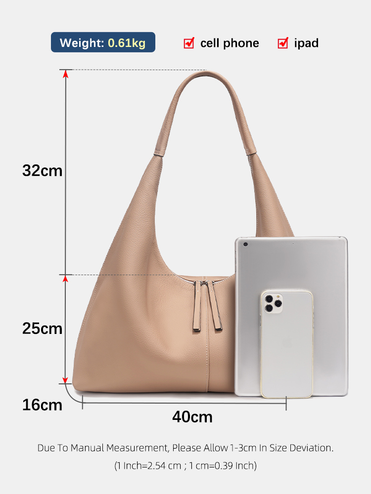 กระเป๋าหนังแท้สำหรับผู้หญิง Ze - Women'S Tote Bags For Work บทวิจารณ์และราคา