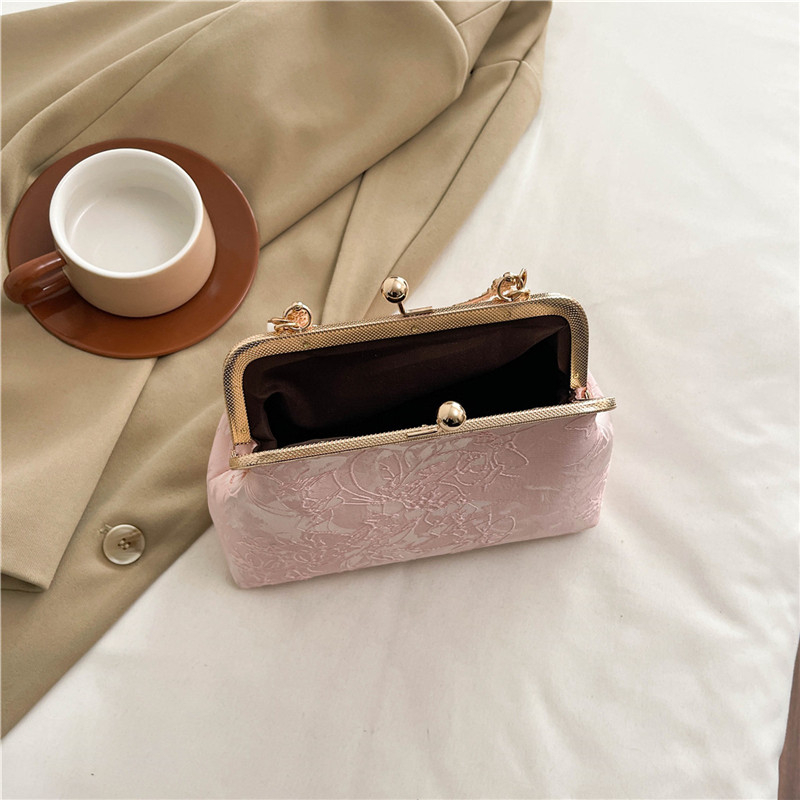วินเทจคลาสสิกลูกไม้กระเป๋ามุกเ - Clutch Bag Evening บทวิจารณ์และราคา