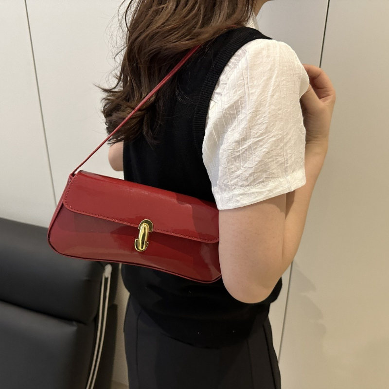 กระเป๋าสะพายไหล่หนังเงางาม, หั - Women Bags For Airport บทวิจารณ์และราคา