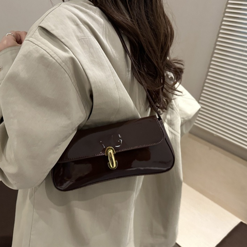 กระเป๋าสะพายไหล่หนังเงางาม, หั - Women Bags For Airport บทวิจารณ์และราคา