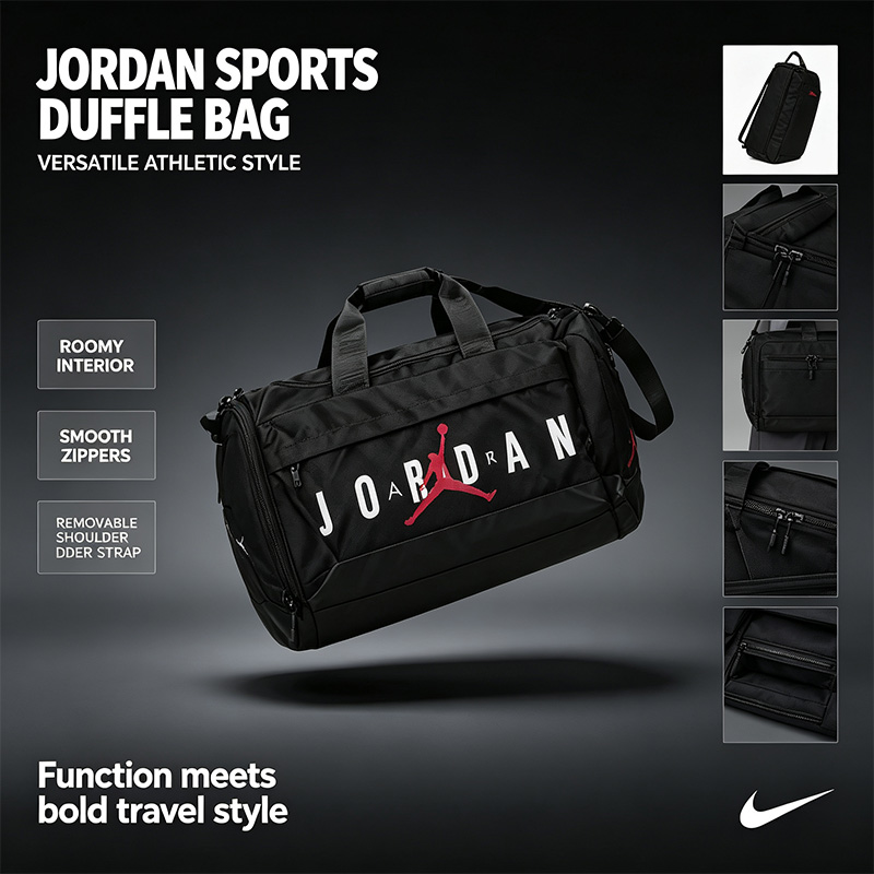 กระเป๋าเดินทางทรงดัฟเฟิล Nike  - Women Bags Jordan บทวิจารณ์และราคา