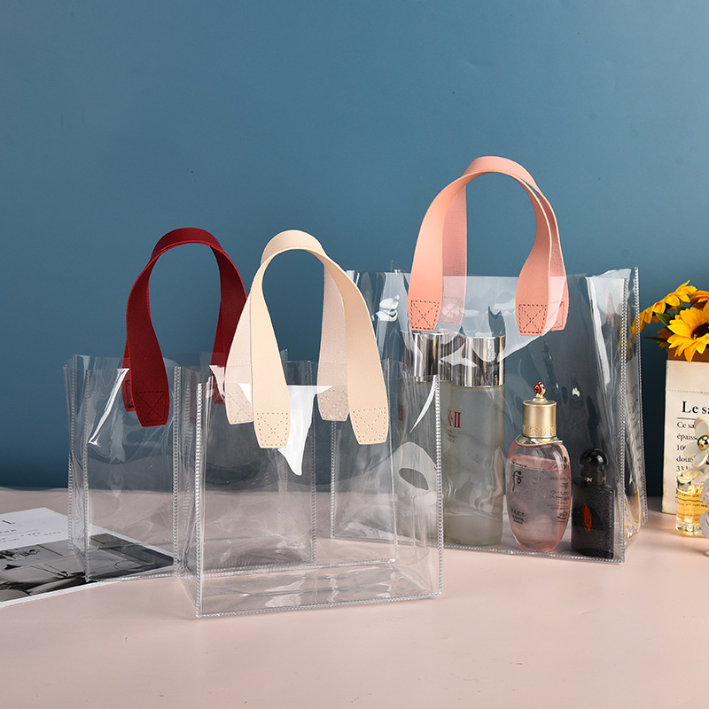 กระเป๋าช้อปปิ้งทำจากพีวีซีใสขน - Jelly Bag Clear Pvc บทวิจารณ์และราคา