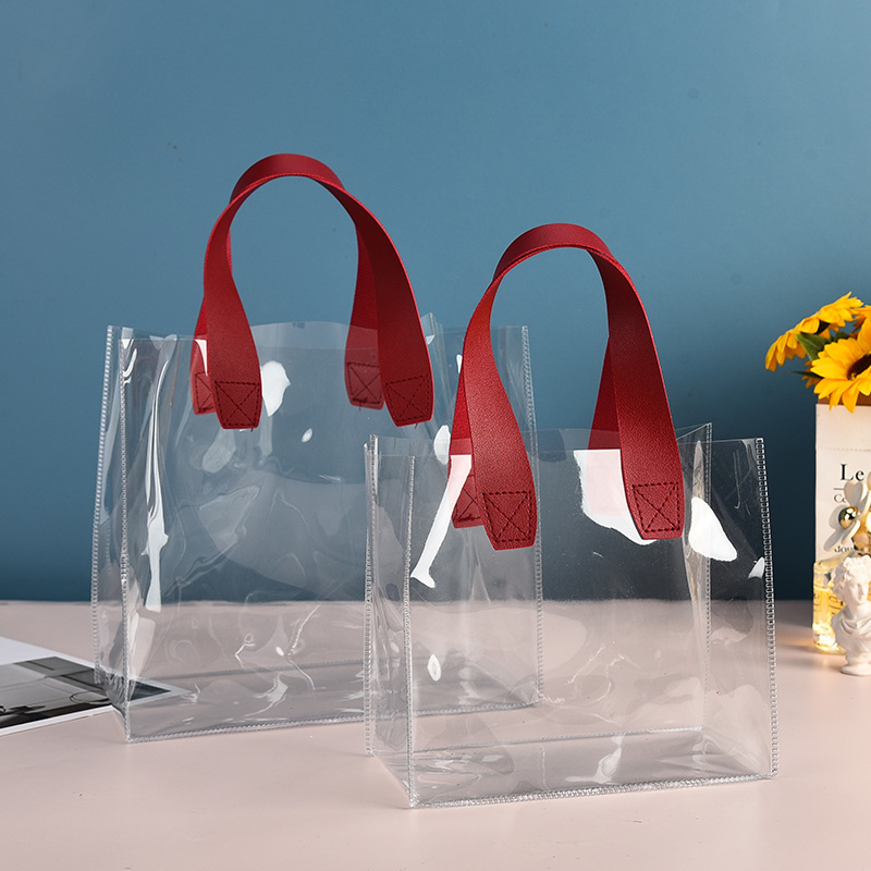กระเป๋าช้อปปิ้งทำจากพีวีซีใสขน - Jelly Bag Clear Pvc บทวิจารณ์และราคา