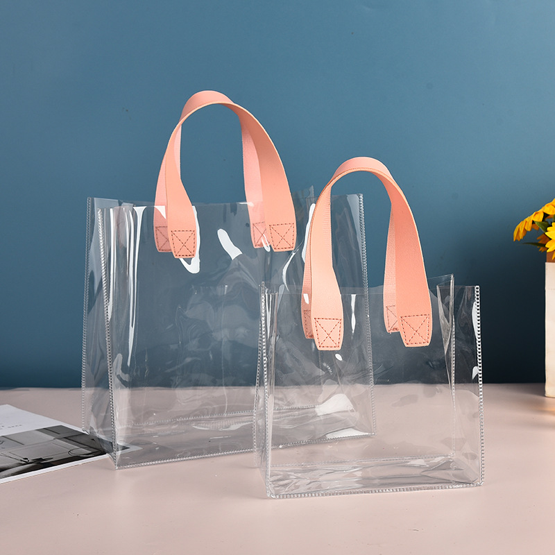 กระเป๋าช้อปปิ้งทำจากพีวีซีใสขน - Jelly Bag Clear Pvc บทวิจารณ์และราคา