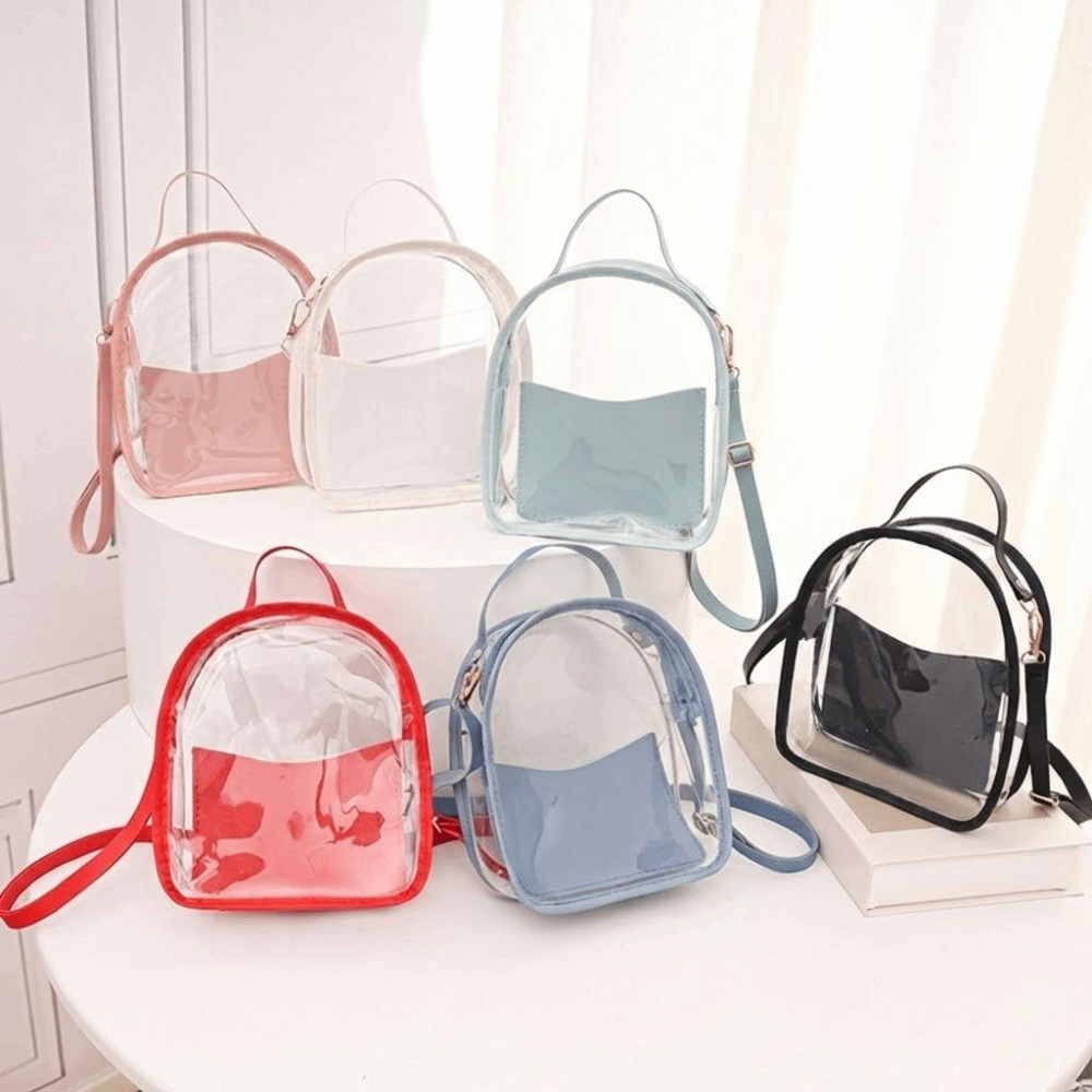 กระเป๋าเก็บของ PVC กระเป๋าเป้ส - Jelly Bag Clear Pvc บทวิจารณ์และราคา