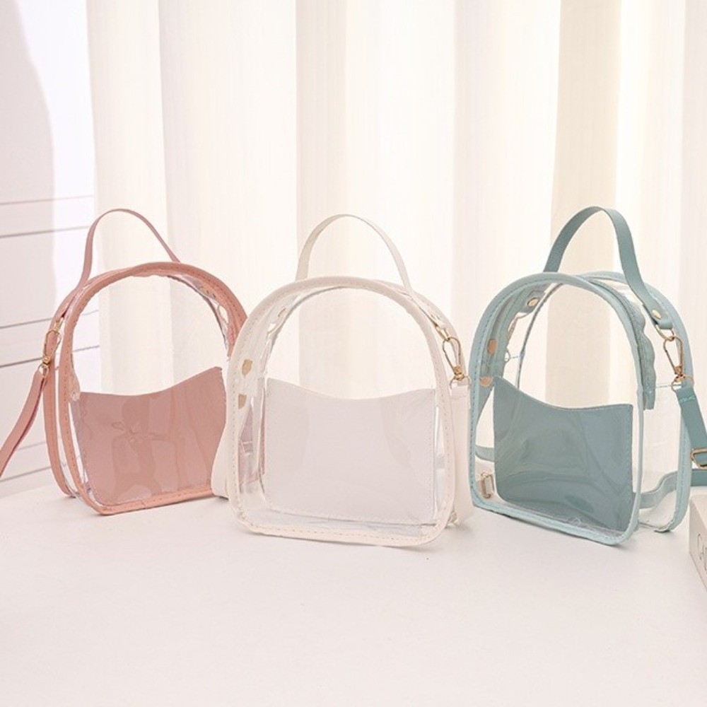 กระเป๋าเก็บของ PVC กระเป๋าเป้ส - Jelly Bag Clear Pvc บทวิจารณ์และราคา