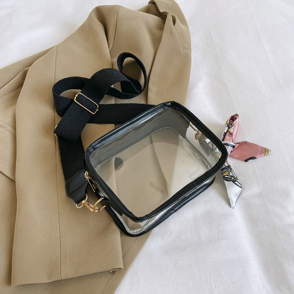 กระเป๋าสะพายข้างเจลลี่ใส กระเป - Jelly Bag Clear Pvc บทวิจารณ์และราคา