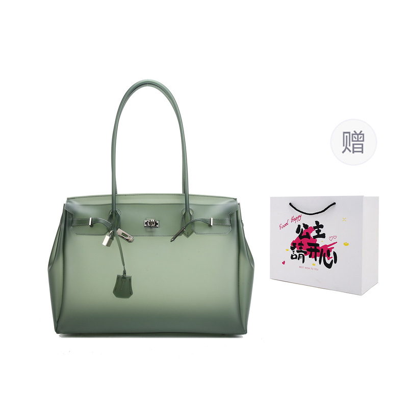 กระเป๋าถือ PVC ใสลายจุด กันน้ำ - Jelly Bag Clear Pvc บทวิจารณ์และราคา