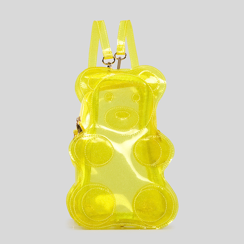 กระเป๋าเป้สะพายหลังใสรูปหมีประ - Jelly Bag Clear Pvc บทวิจารณ์และราคา