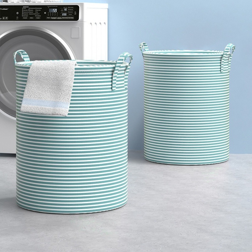 ตะกร้าซักผ้าแบบพับได้ ผ้าฝ้ายแ - Basket Bag Wicker บทวิจารณ์และราคา
