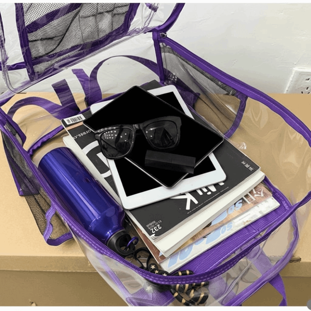 กระเป๋าเป้สะพายหลัง PVC โปร่งใ - Jelly Bag Clear Pvc บทวิจารณ์และราคา