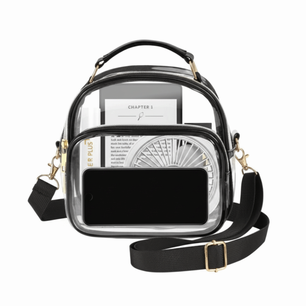 กระเป๋าสะพายข้างกันน้ำแบบใสสำห - Jelly Bag Clear Pvc บทวิจารณ์และราคา