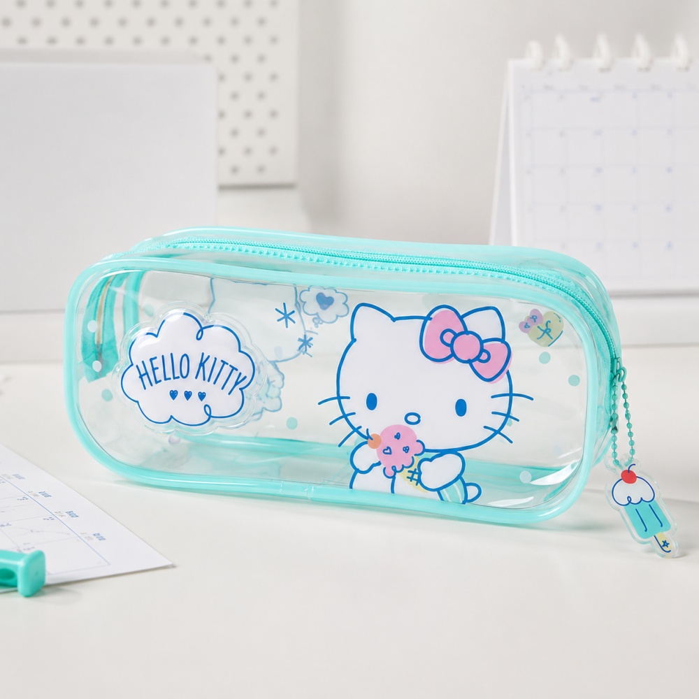 เฮลโล คิตตี้ ซานริโอกระเป๋าใส่ - Jelly Bag Clear Pvc บทวิจารณ์และราคา