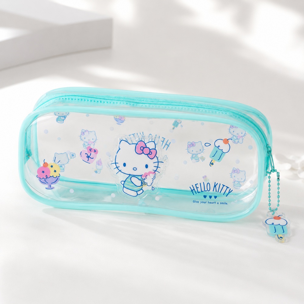 เฮลโล คิตตี้ ซานริโอกระเป๋าใส่ - Jelly Bag Clear Pvc บทวิจารณ์และราคา