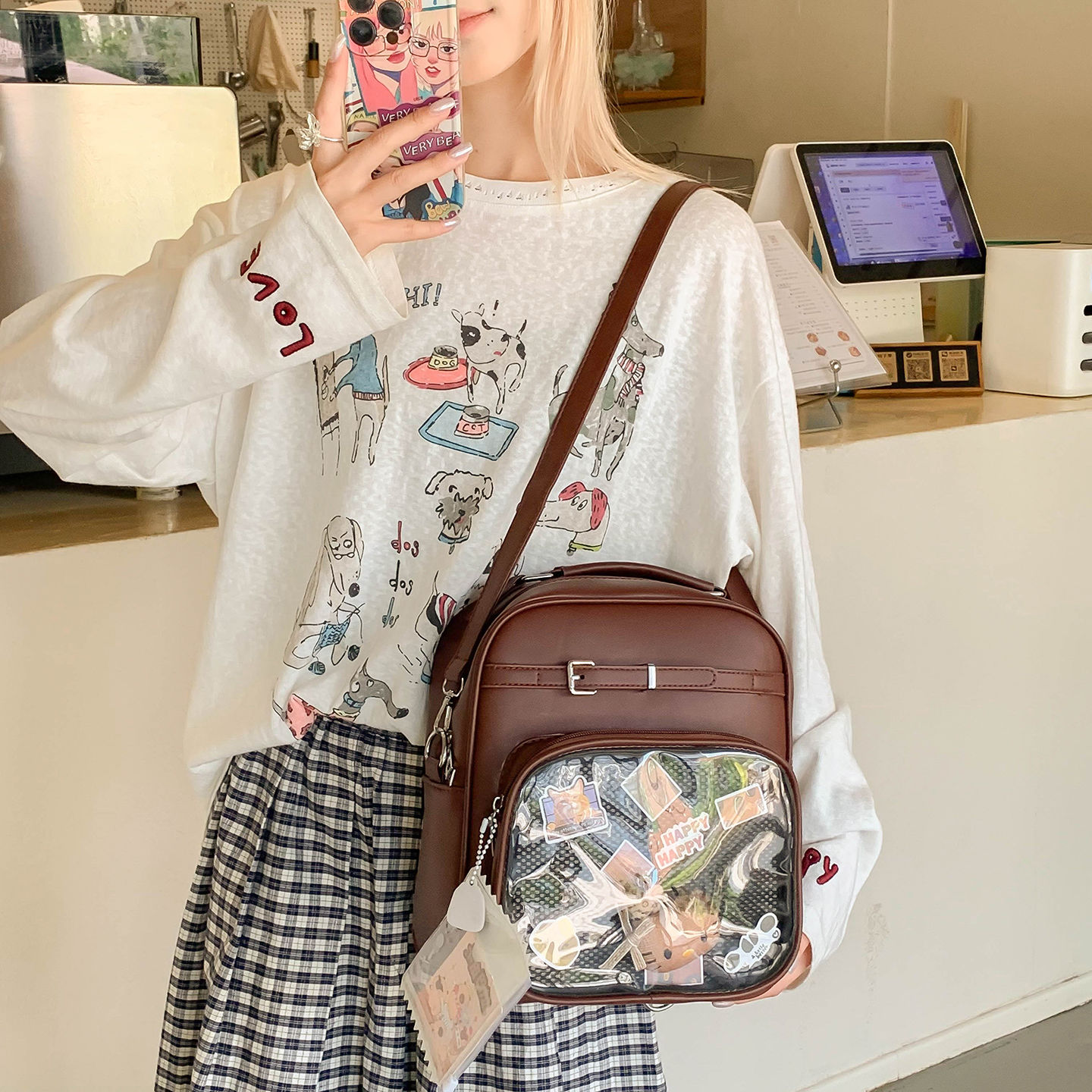 กระเป๋าเป้สะพายหลังสีสันสไตล์ญ - Women'S Japanese Bags บทวิจารณ์และราคา