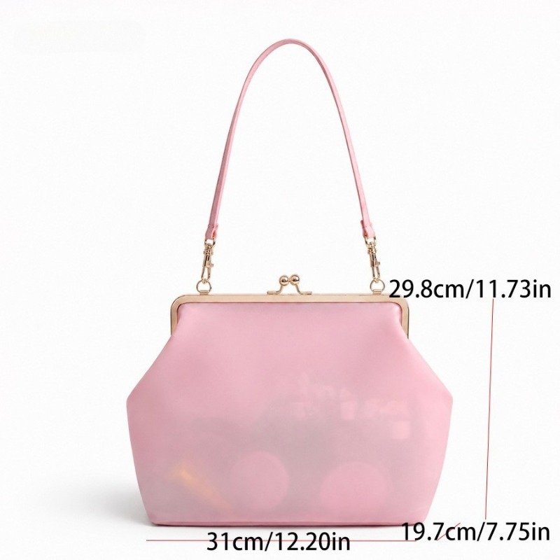 กระเป๋าใส PVC กันน้ำ สีลูกกวาด - Jelly Bag Clear Pvc บทวิจารณ์และราคา
