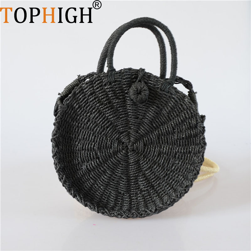 กระเป๋าถือสตรีทรงกลม TOPHIGH ส - Circle Round Bag บทวิจารณ์และราคา