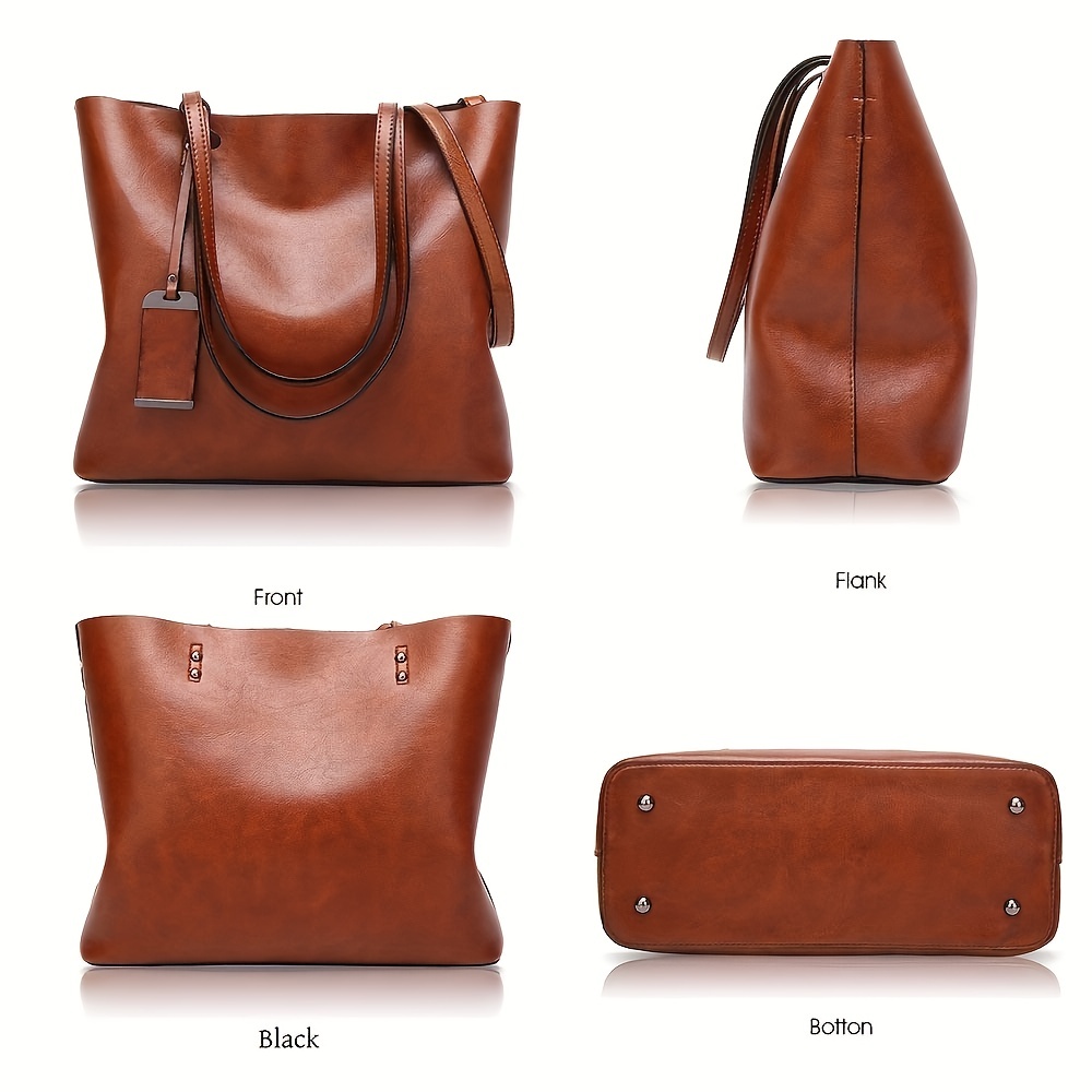 กระเป๋าหนังผู้หญิงย้อนยุคแฟชั่ - Women'S Tote Bags For Work บทวิจารณ์และราคา