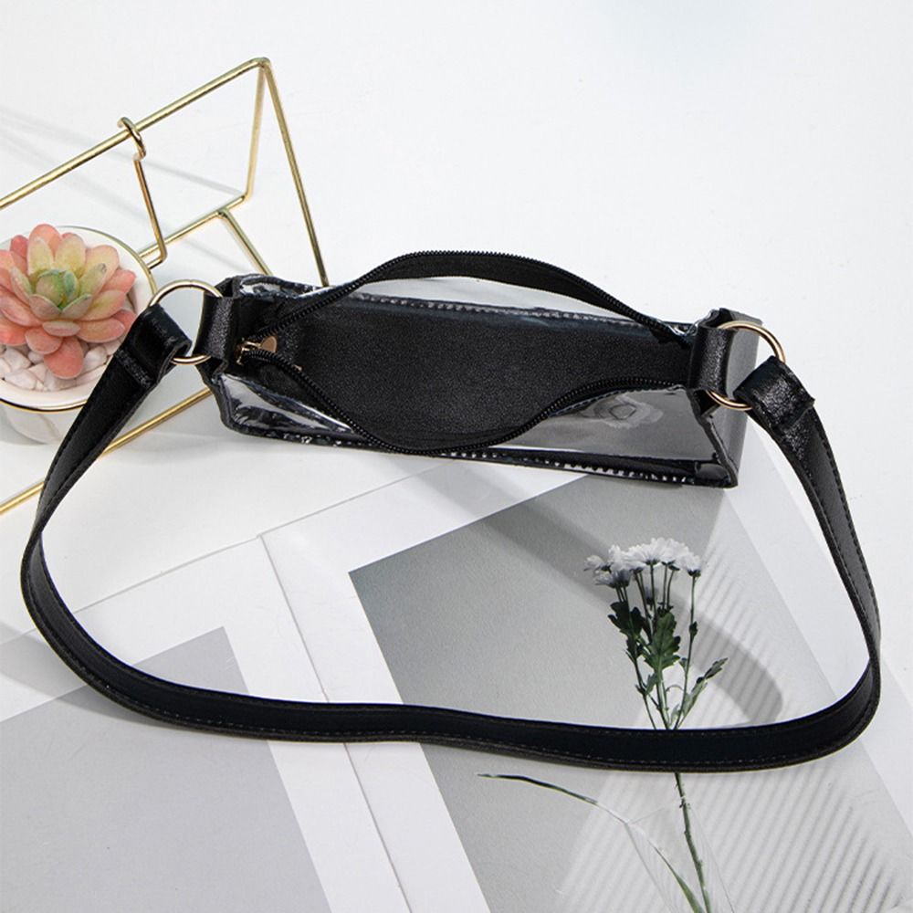 กระเป๋าสะพายข้างกันน้ำแบบพกพาค - Jelly Bag Clear Pvc บทวิจารณ์และราคา